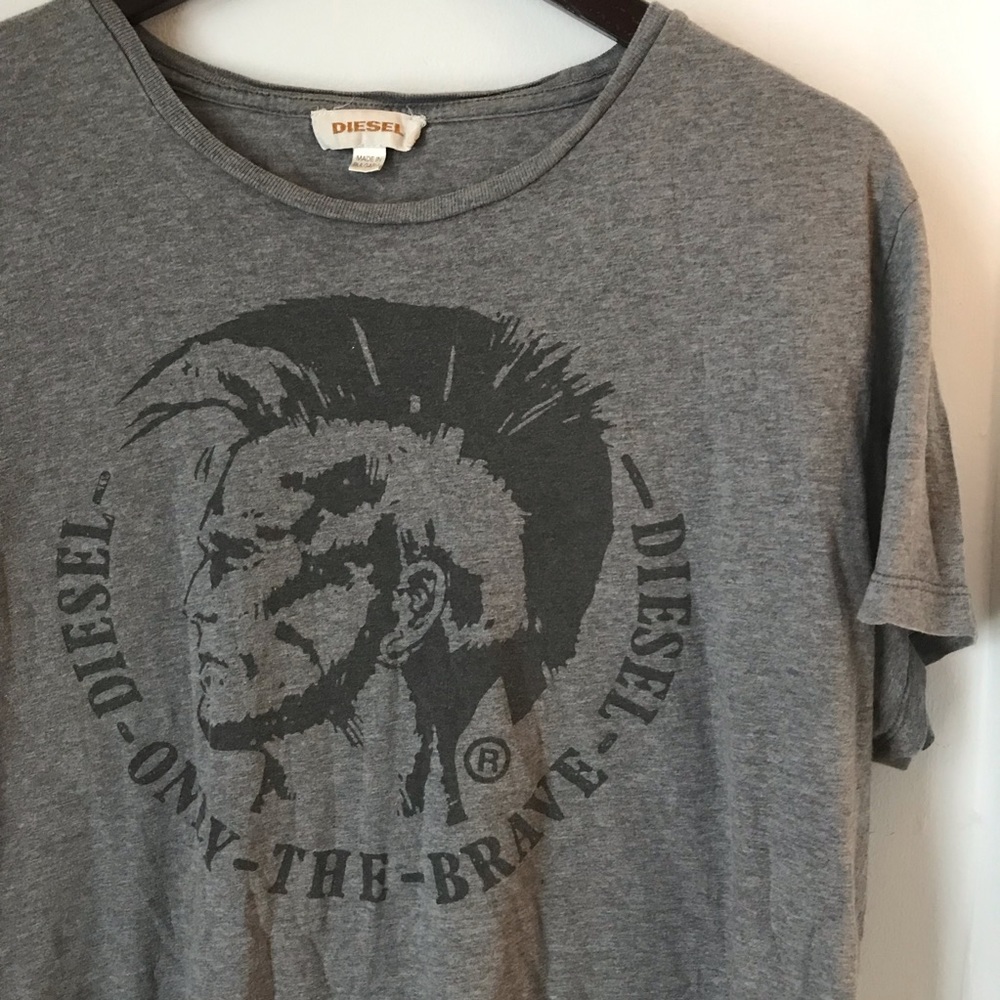 Men’s Diesel Grey tee